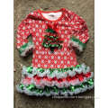 baby girls snowflake christmas tree dress chirtmas dress with matching necklace